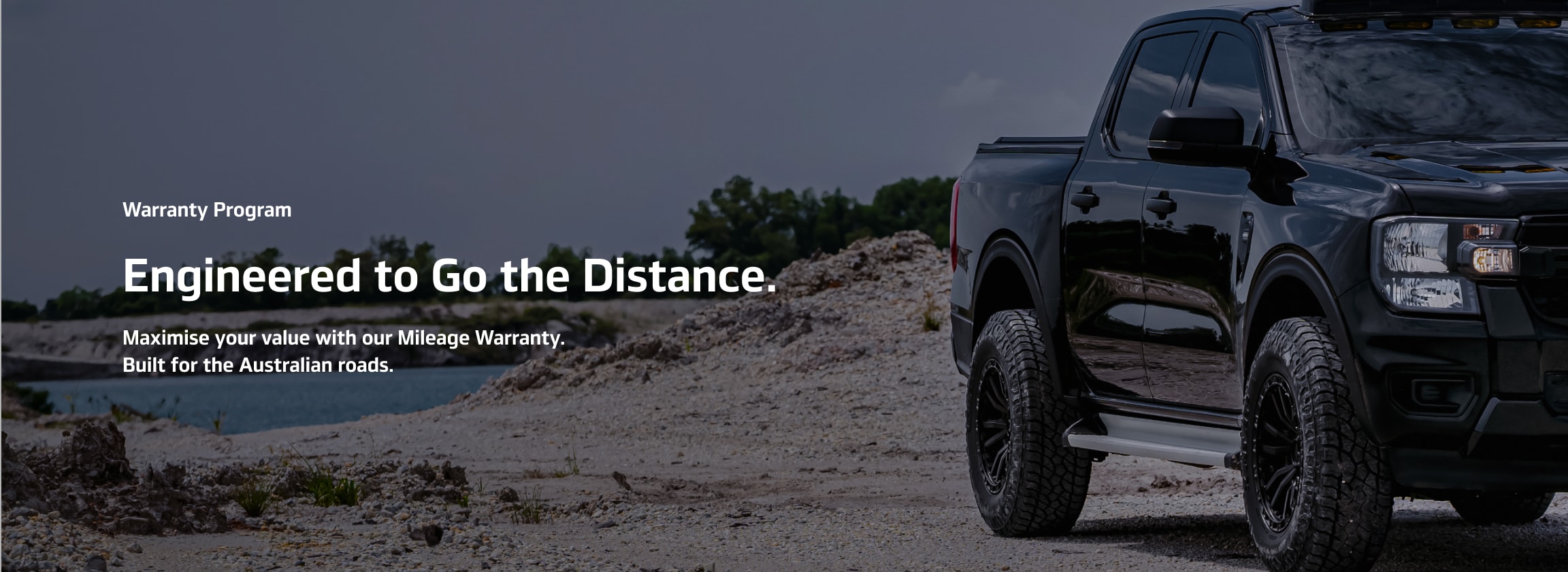 Warranty Program - Engineered to Go the Distance.
