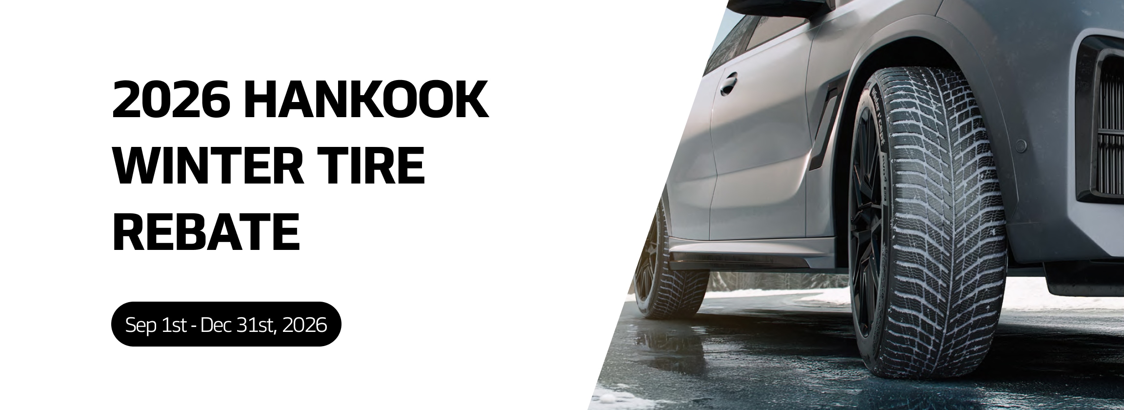 2026 HANKOOK WINTER TIRE REBATE