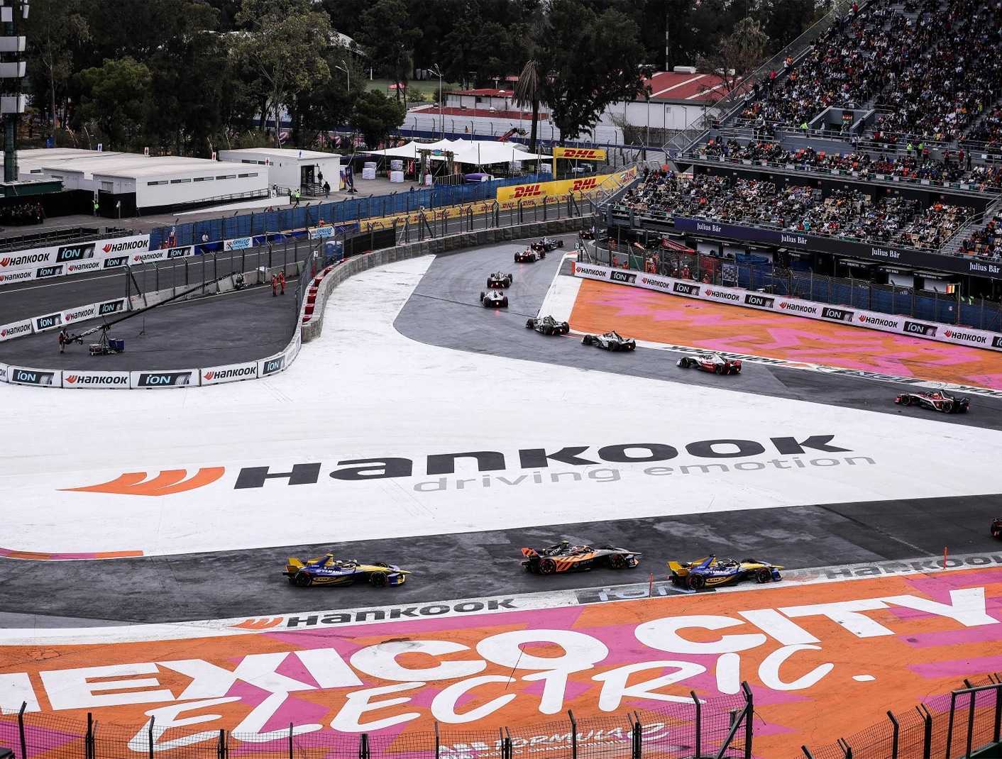 Hankook participa en la prueba de gran altitud definitiva de la Fórmula E en el Hankook Mexico City E-Prix 2026