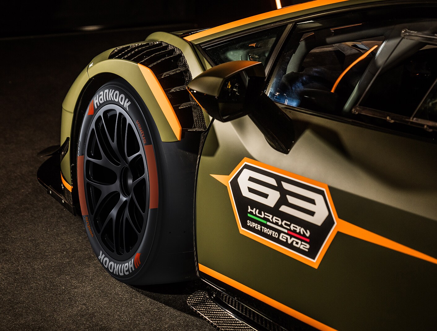 A Hankook é parceira exclusivo de pneus do Lamborghini Super Trofeo 