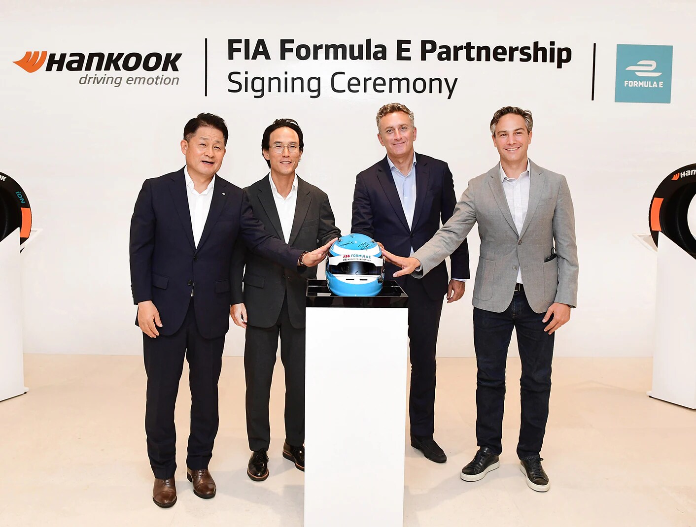 Hankook et la Formule E célèbrent le lancement de leur partenariat 