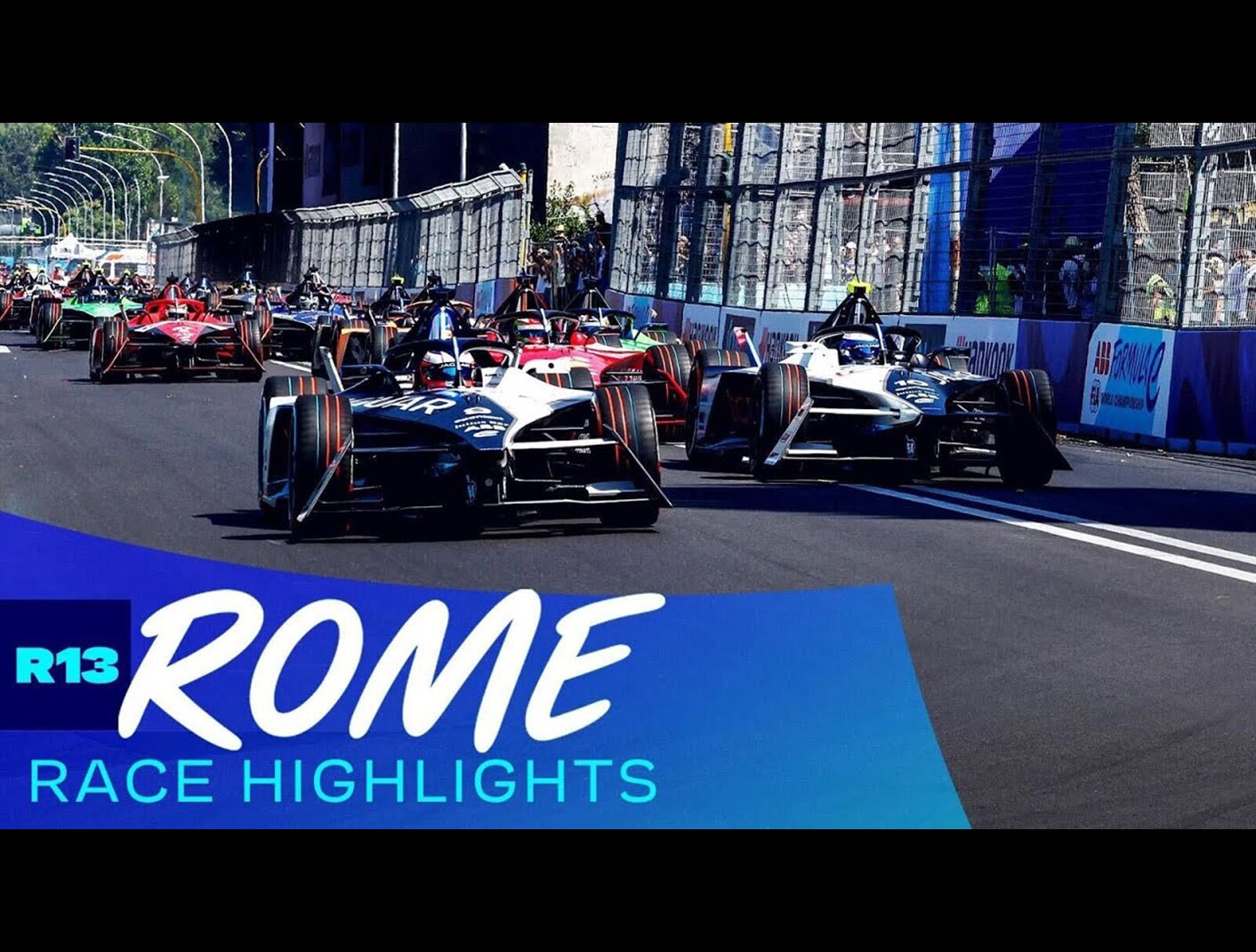 A MASSIVE Shunt & Defensive Driving | 2023 Hankook Rome E-Prix - Race Highlights