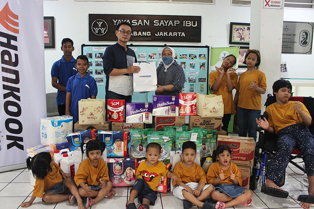 HankookTireIndonesiaKembaliMemberikanDukunganUntukKesejahteraanAnakdiYayasanSayapIbu
