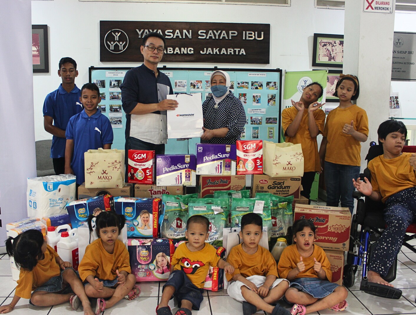 Hankook Tire Indonesia Kembali Memberikan Dukungan Untuk Kesejahteraan Anak di Yayasan Sayap Ibu