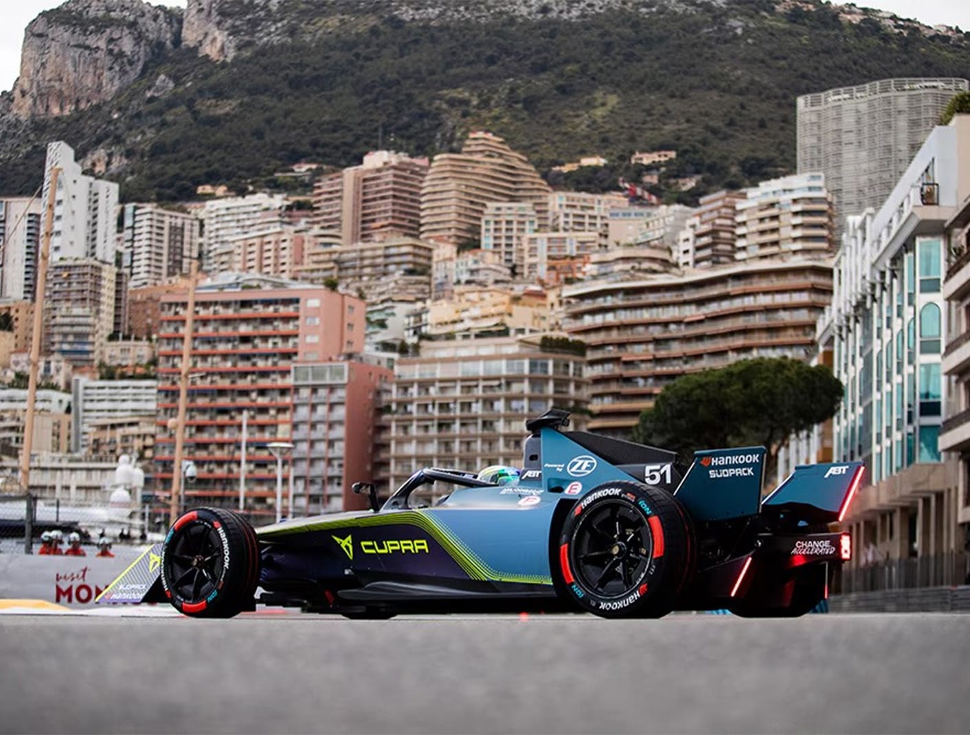 ハンコックタイヤスポンサーシップのFormula E MONACO E-PRIX開催