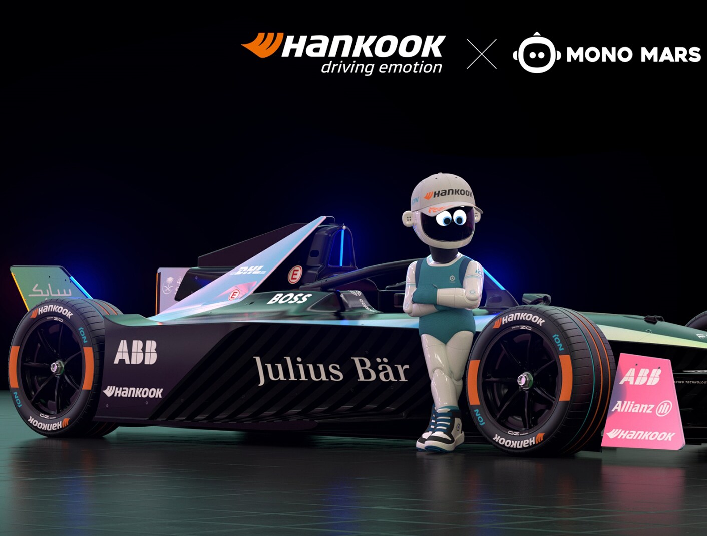 Hankook Tire joins hands with virtual influencer ‘Mono Mars’ to support Formula E