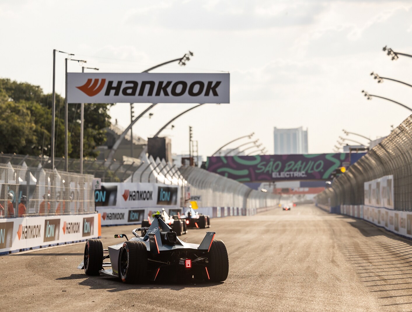 Mitch Evans claims his seventh Formula E victory on the Hankook iON Race in Brazil