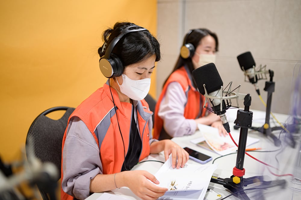 한국타이어독서취약계층아동위한목소리기부봉사활동2