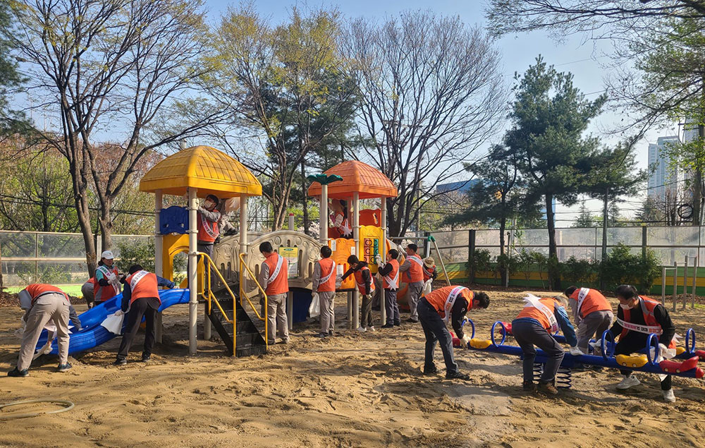 한국타이어, 대전공장 인근 환경정화 활동1