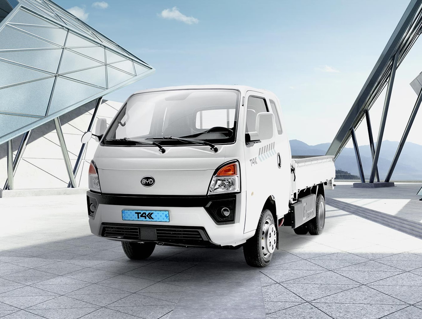 한국타이어, BYD 전기 트럭 ‘T4K’에 신차용 타이어 공급