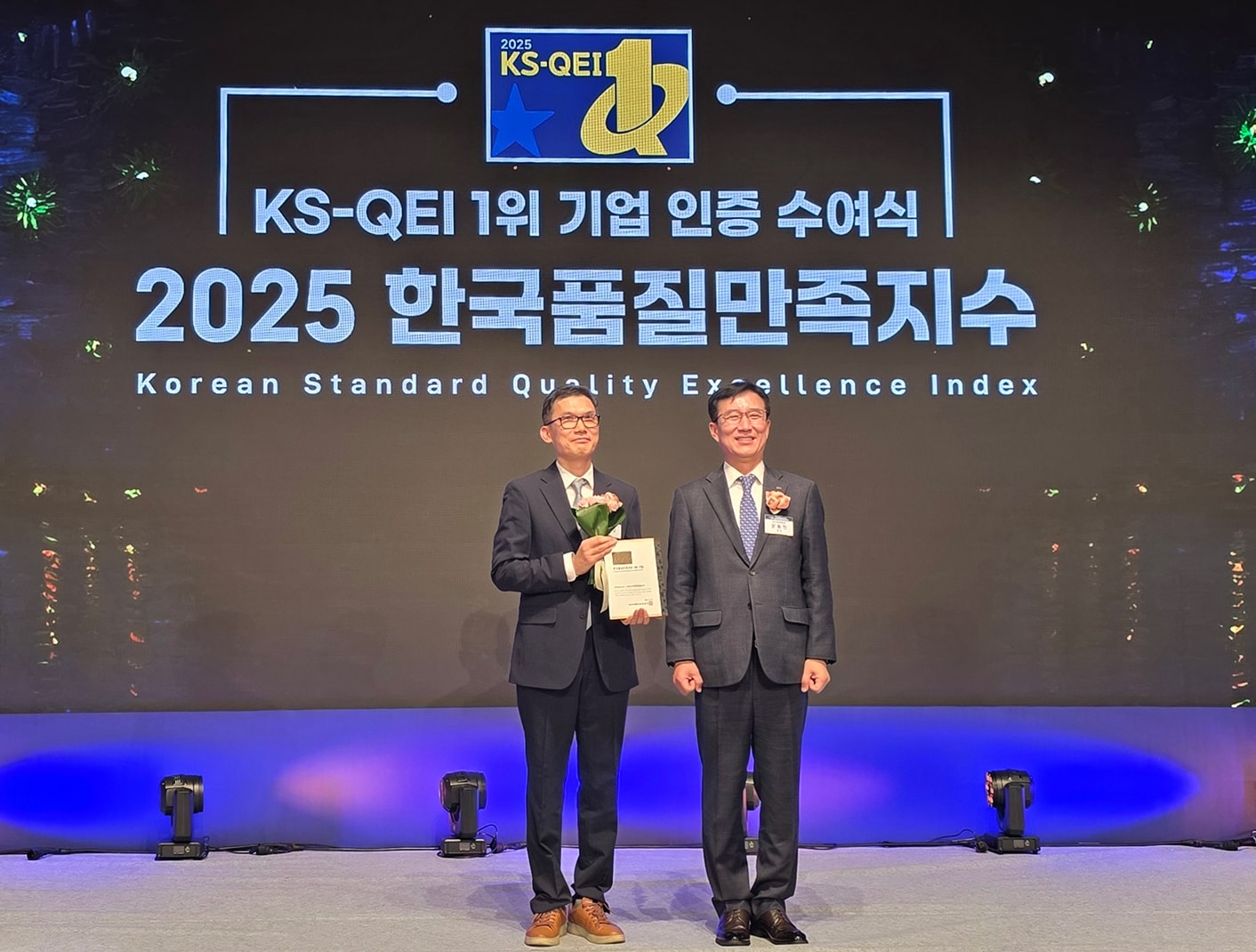 한국타이어, 2025 한국품질만족지수(KS-QEI) 2개 부문 1위 동시 석권
