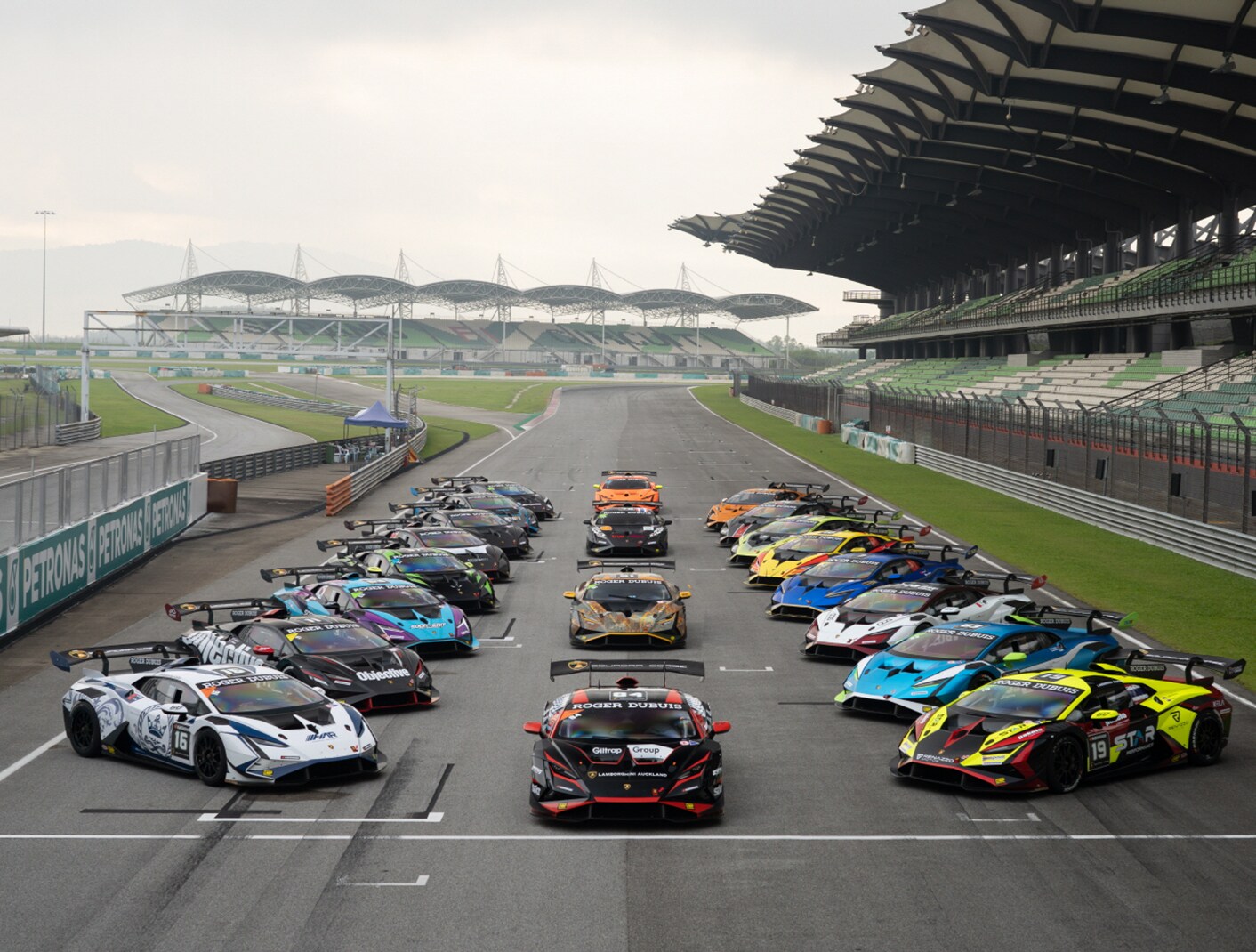 ‘Lamborghini Super Trofeo Asia Series’ patrocinado por Hankook Tire llega a Corea del Sur.