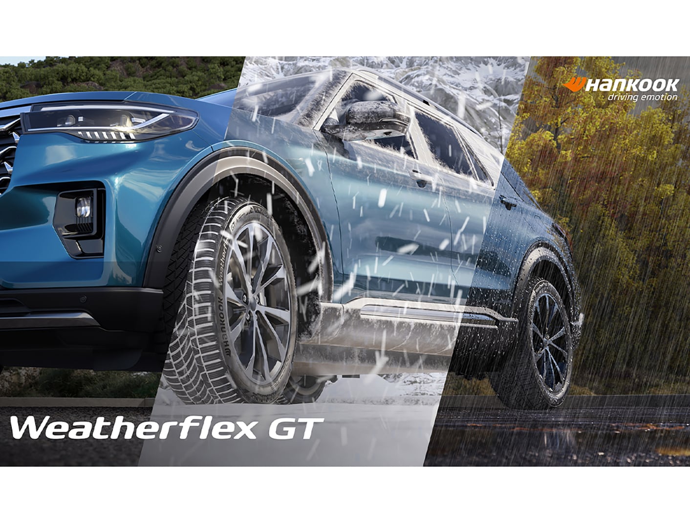 Hankook Tire lanza el nuevo Weatherflex GT para ofrecer confianza en todas las estaciones y condiciones climáticas en Norteamérica.