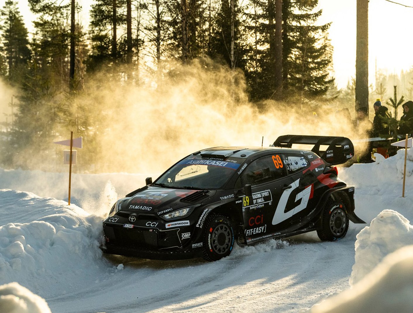 Hankook Tire lleva al Rally Suecia 2025 del WRC a un final emocionante