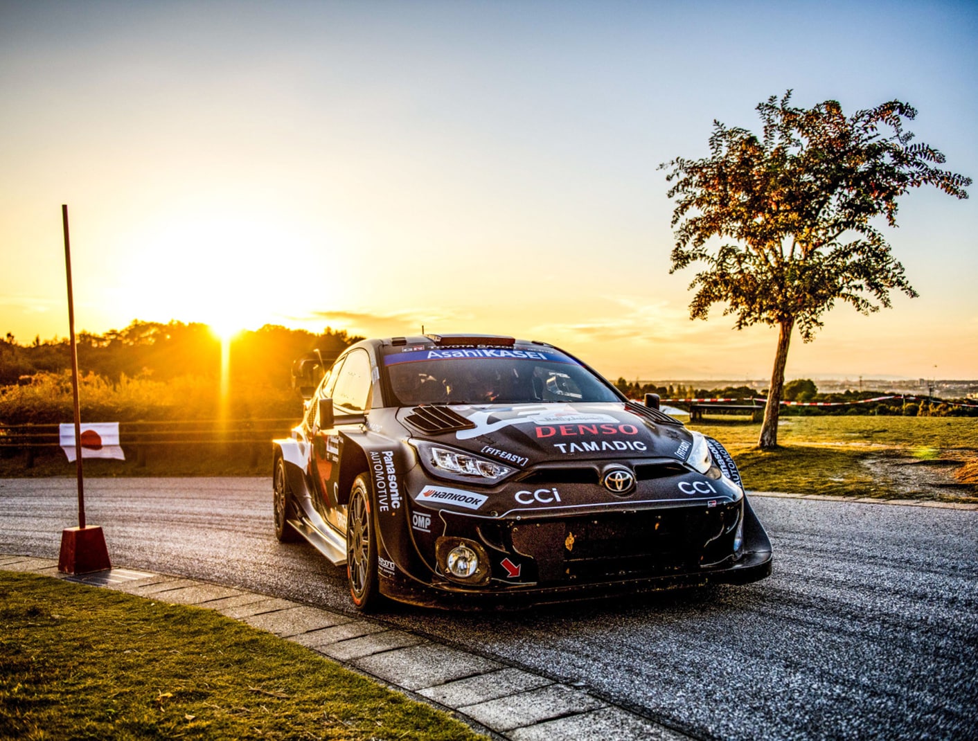 Hankook Tire logra un sólido cierre en el Rally Japón 2025 del WRC FORUM8.