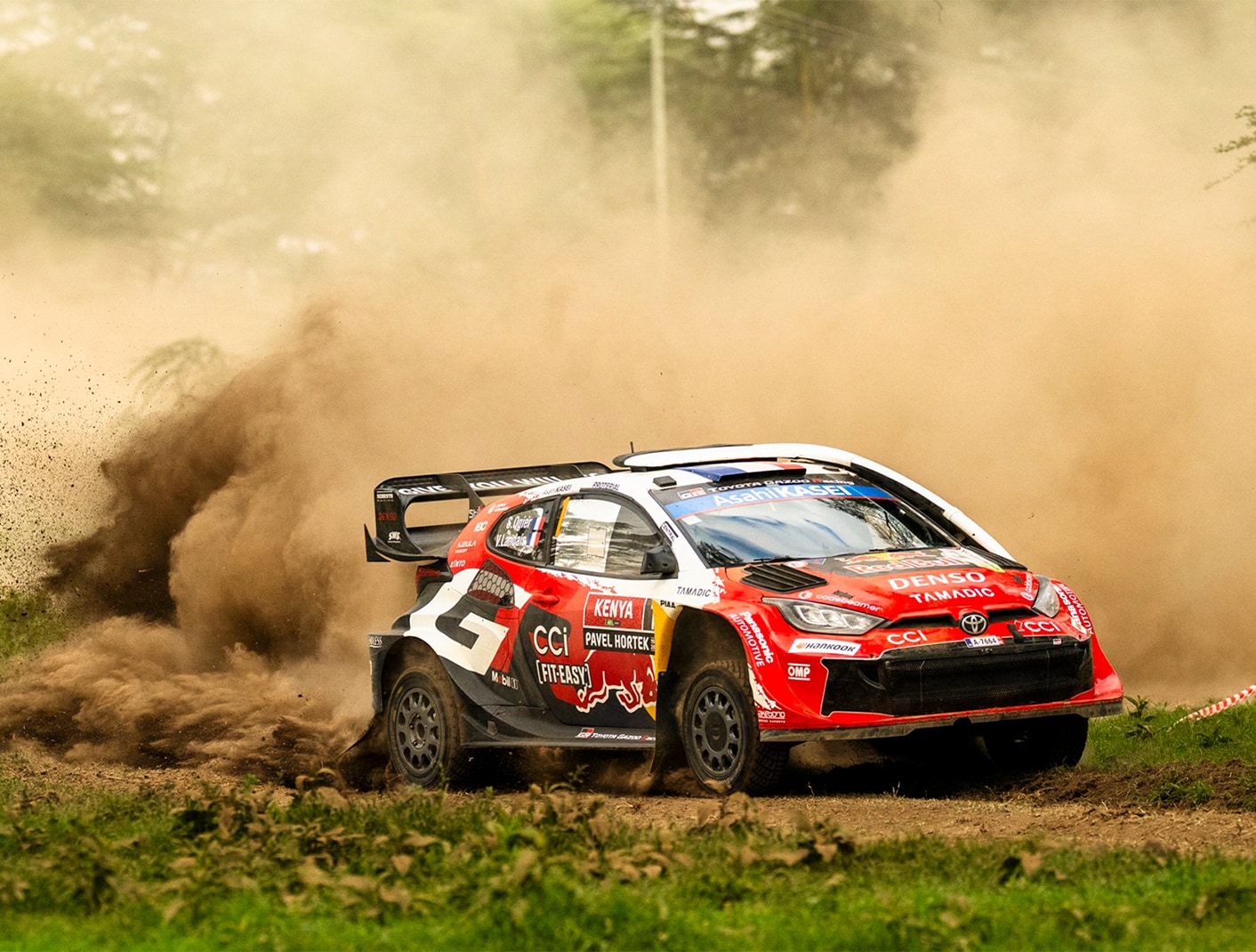 Hankook supera el implacable terreno del Safari Rally de Kenia