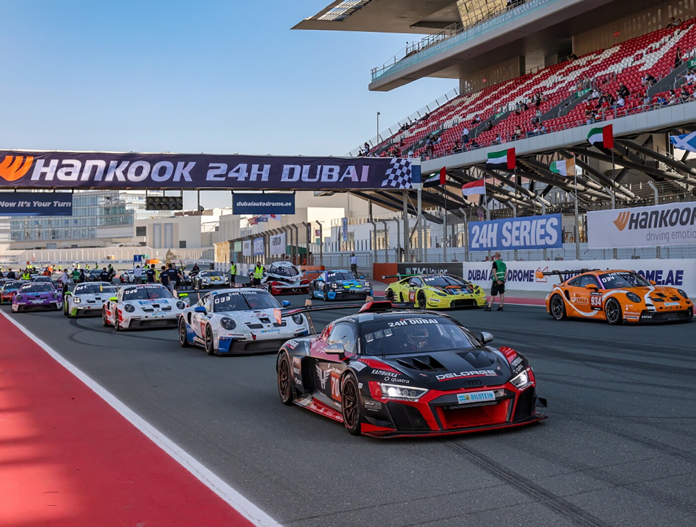 A round number: Hankook and the 24H Series kick off their tenth season together in Dubai