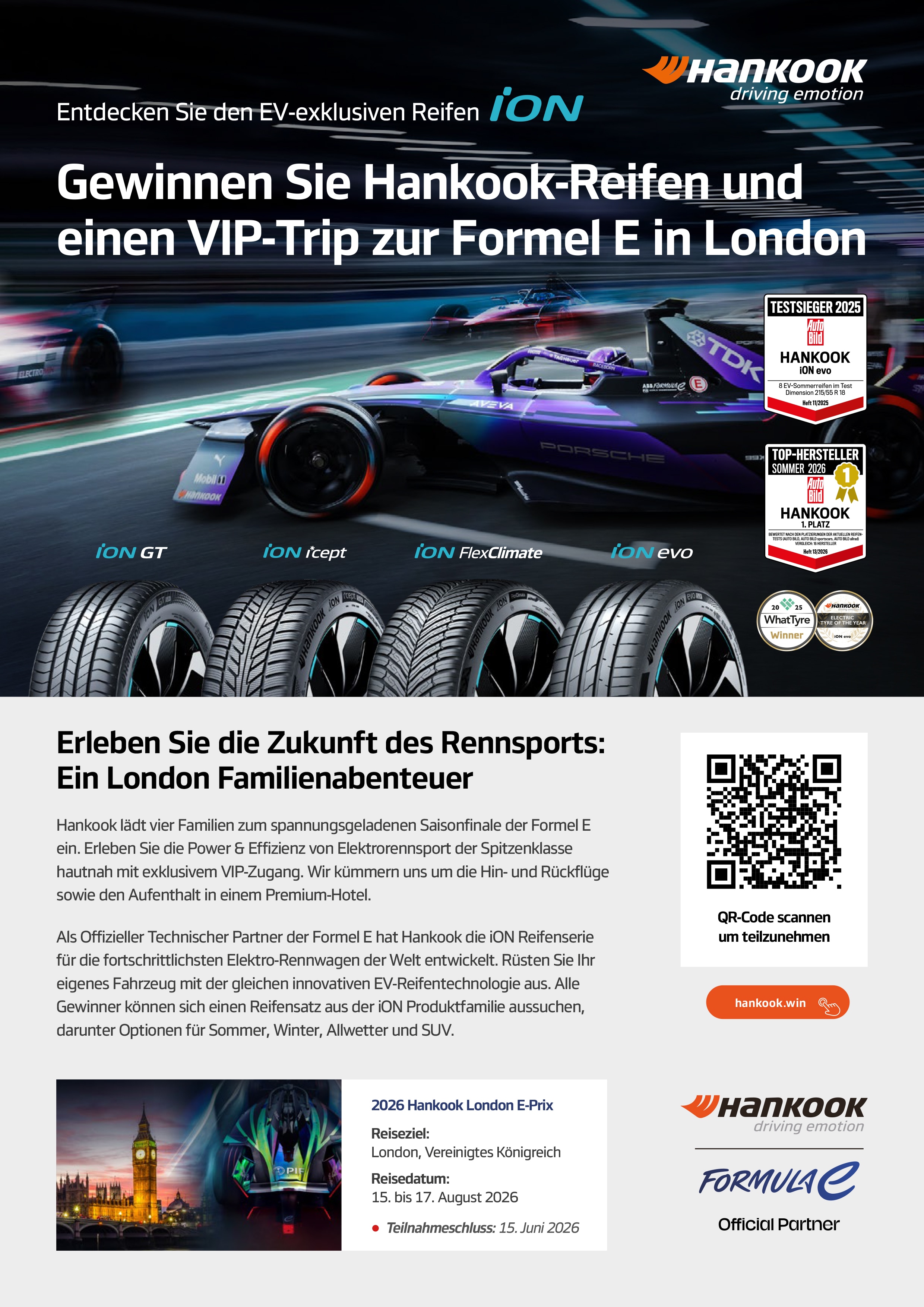 Win a VIP Trip to Formula E