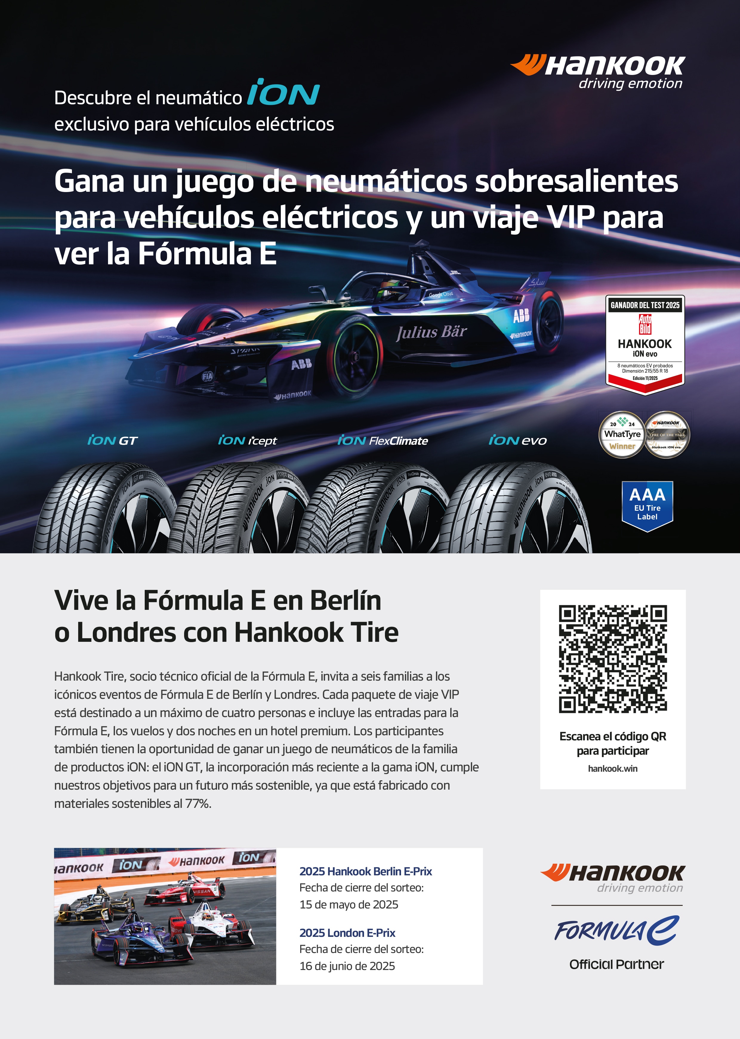 Win a VIP Trip to Formula E