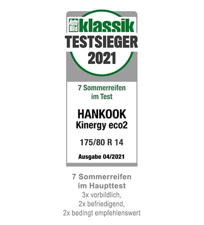 Kinergy eco2 K435 - Kinergy | Hankook Tire Deutschland