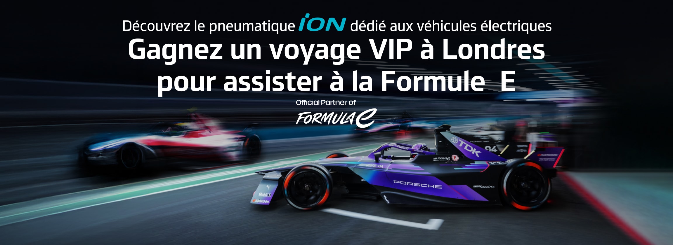 Gagnez un voyage VIP à Londres pour assister à la Formule  E