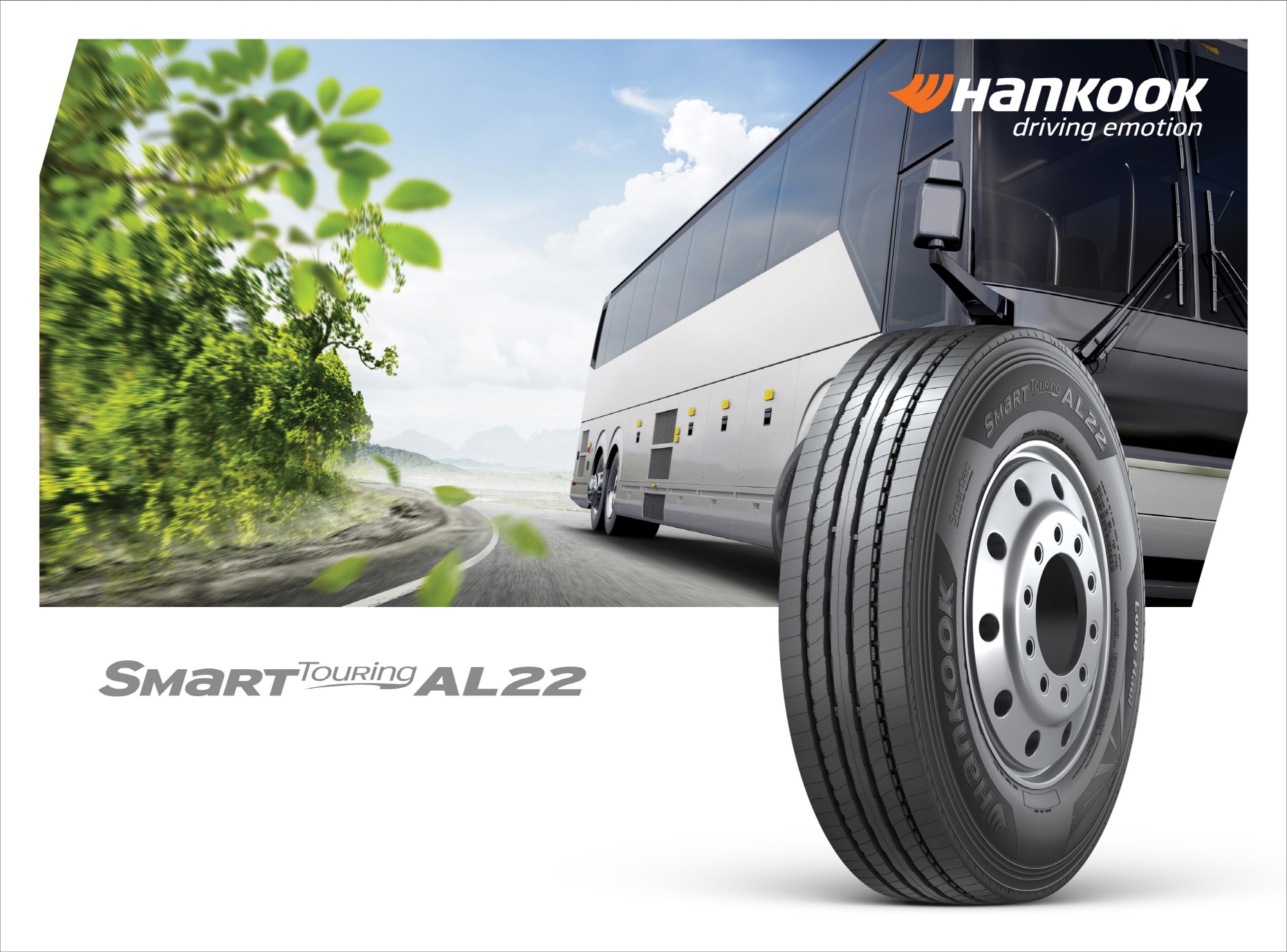 韩泰轮胎新款公共汽车与大型客车轮胎SmartTouringAL22现已在世界范围内全面上市1