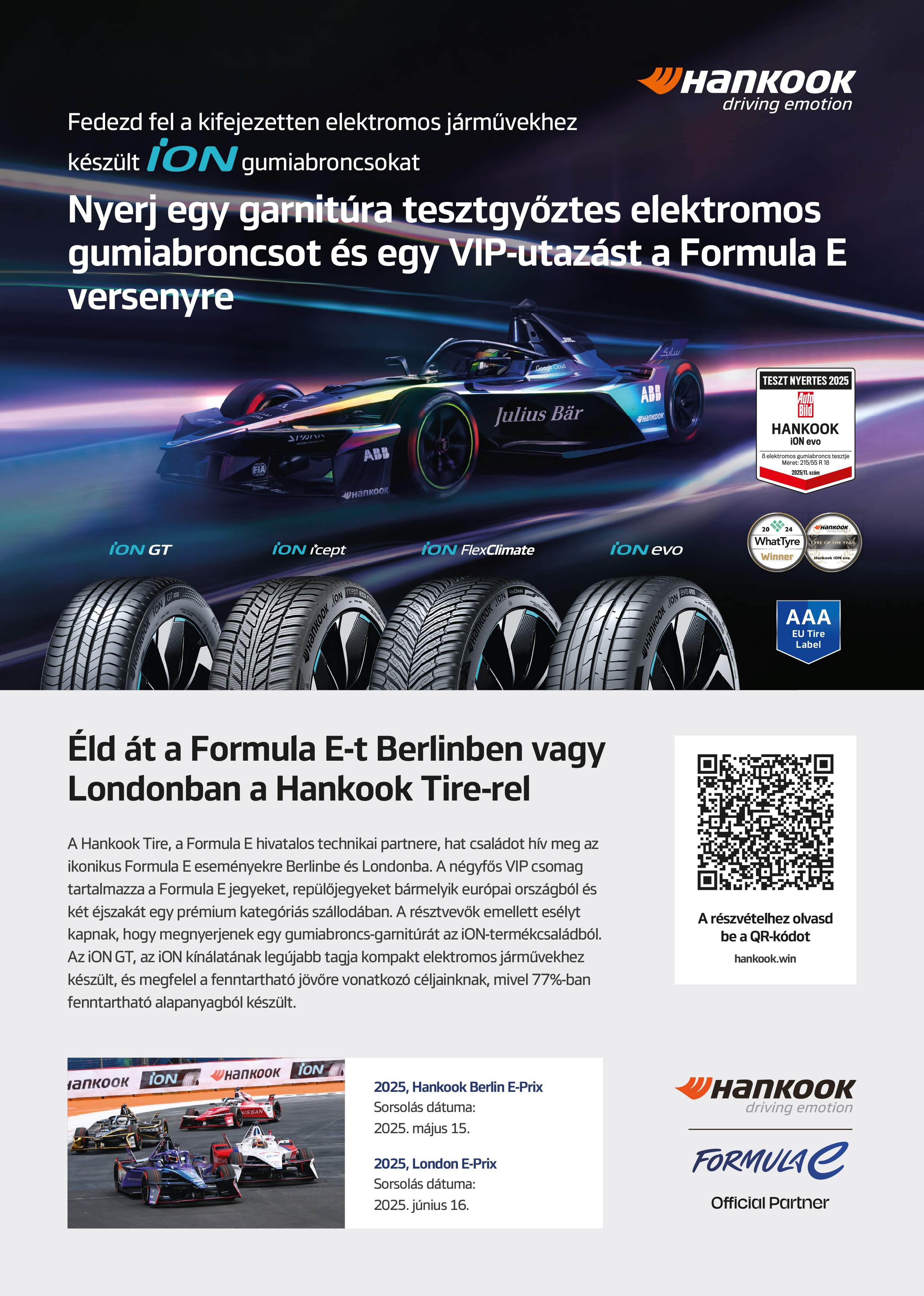 Win a VIP Trip to Formula E