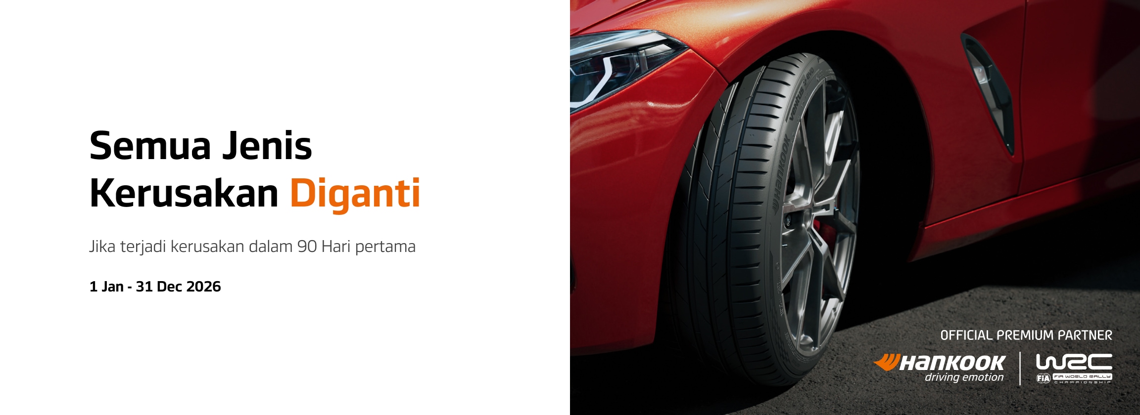 Semua Jenis Kerusakan Diganti