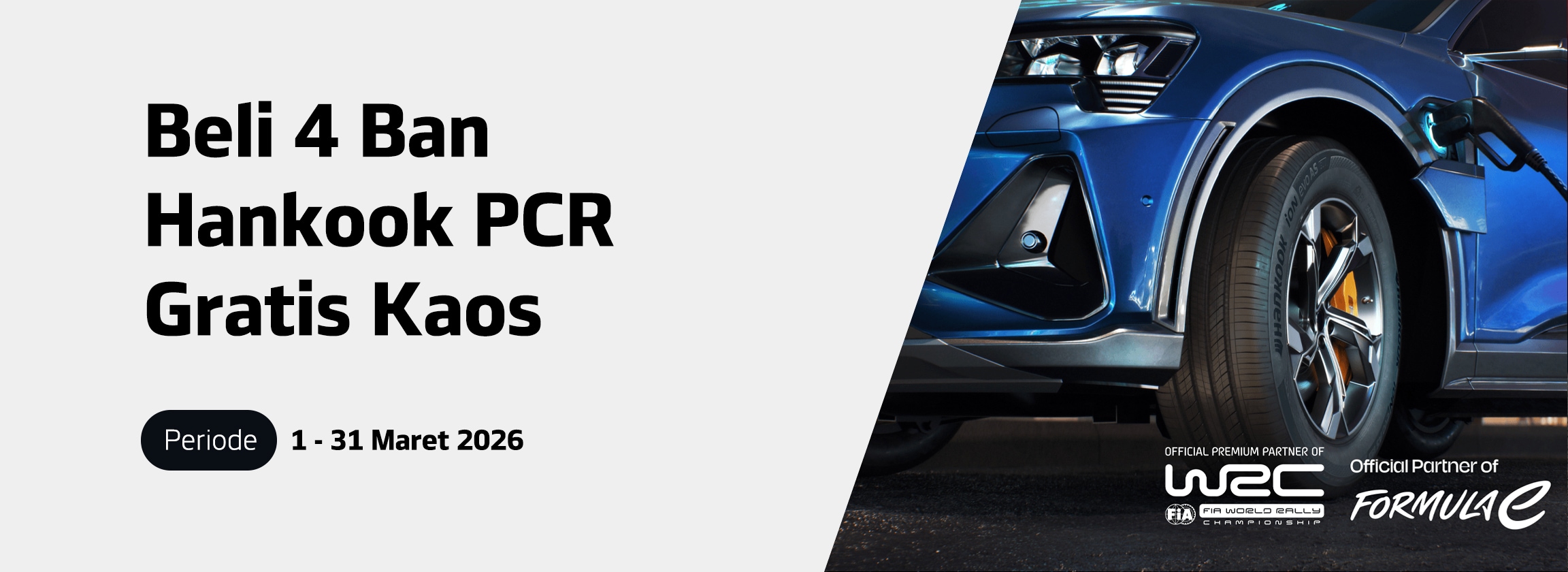 Beli 4 Ban Hankook PCR  Gratis Kaos