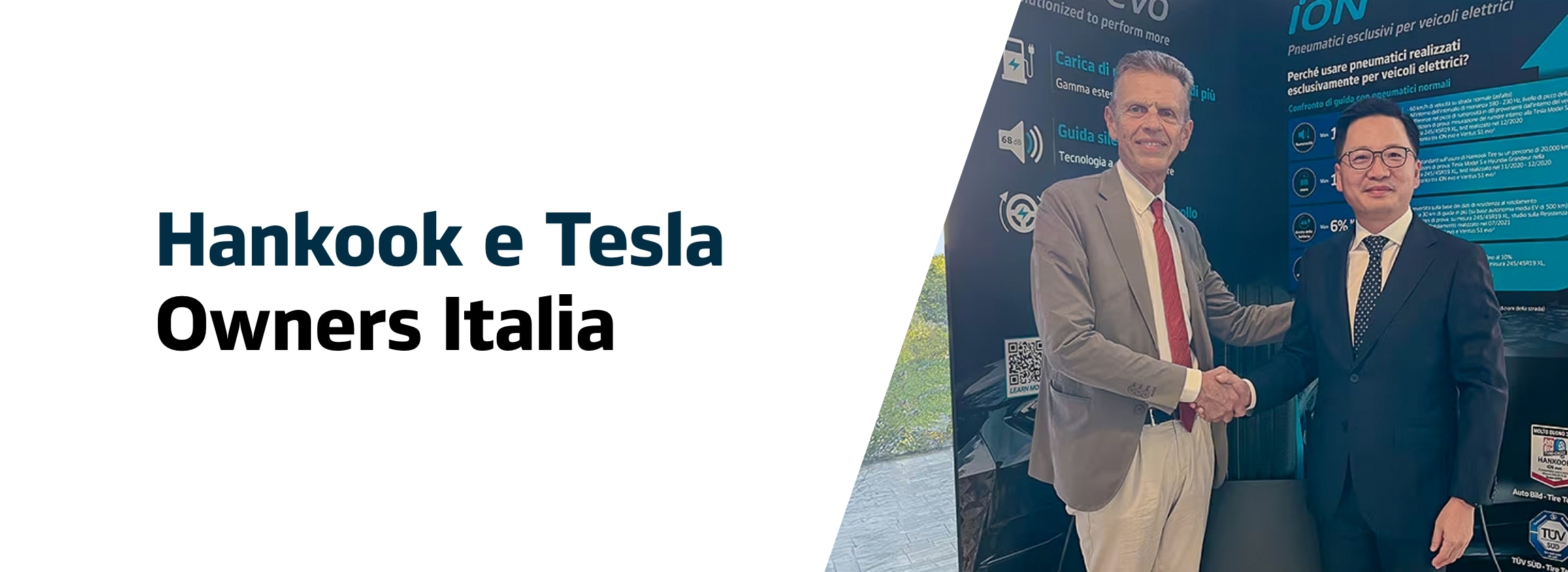 Hankook e Tesla Owners Italia: rinnovata per il terzo anno consecutive la partnership a favore della mobilità elettrica