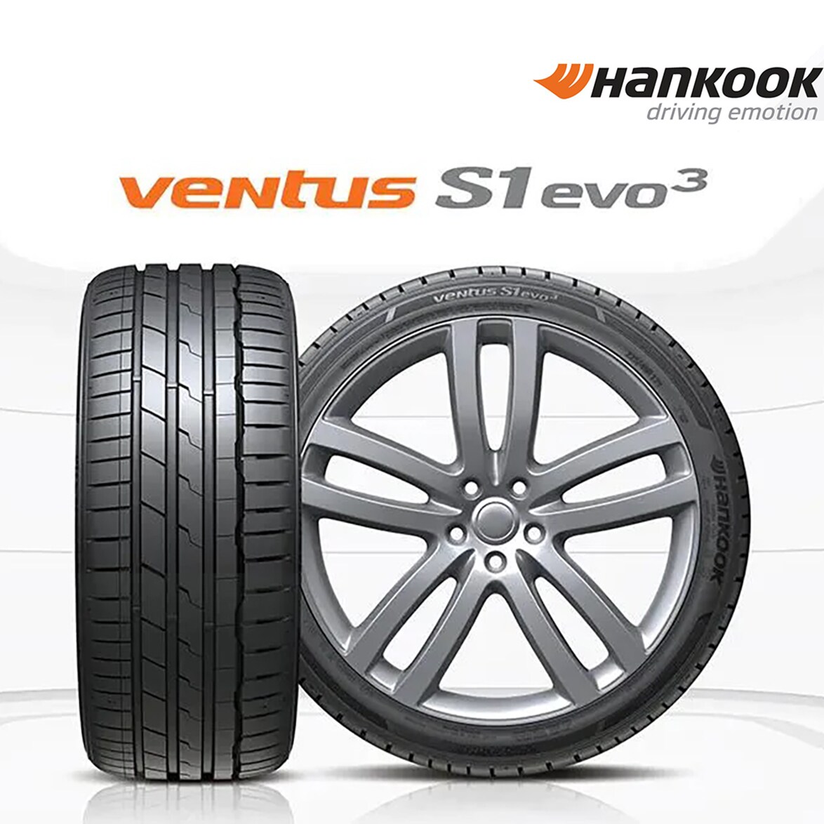 ハンコックタイヤ、サマータイヤ「Ventus S1 evo3」「Ventus S1 evo3