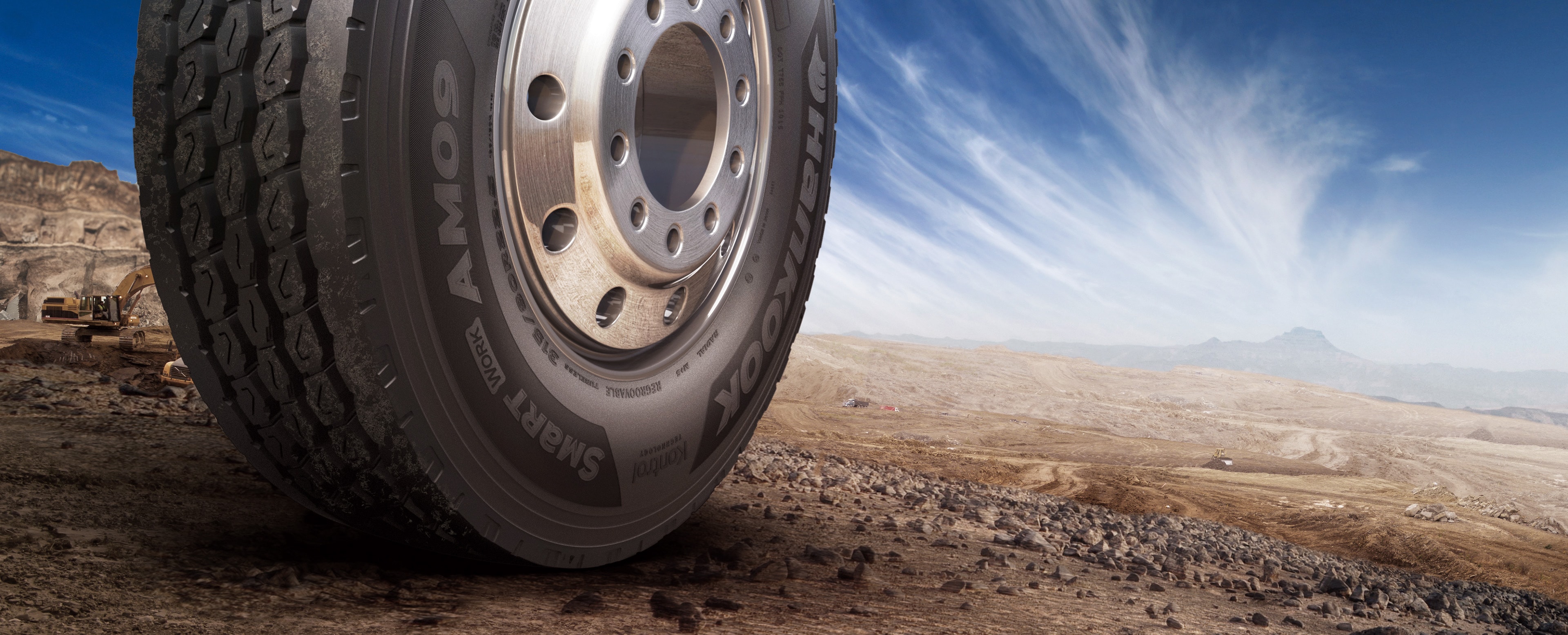 Hankook Tire & Technology-Tires-Smart-Smart Work-AM09-Tough On-Site, Strong on the Road!