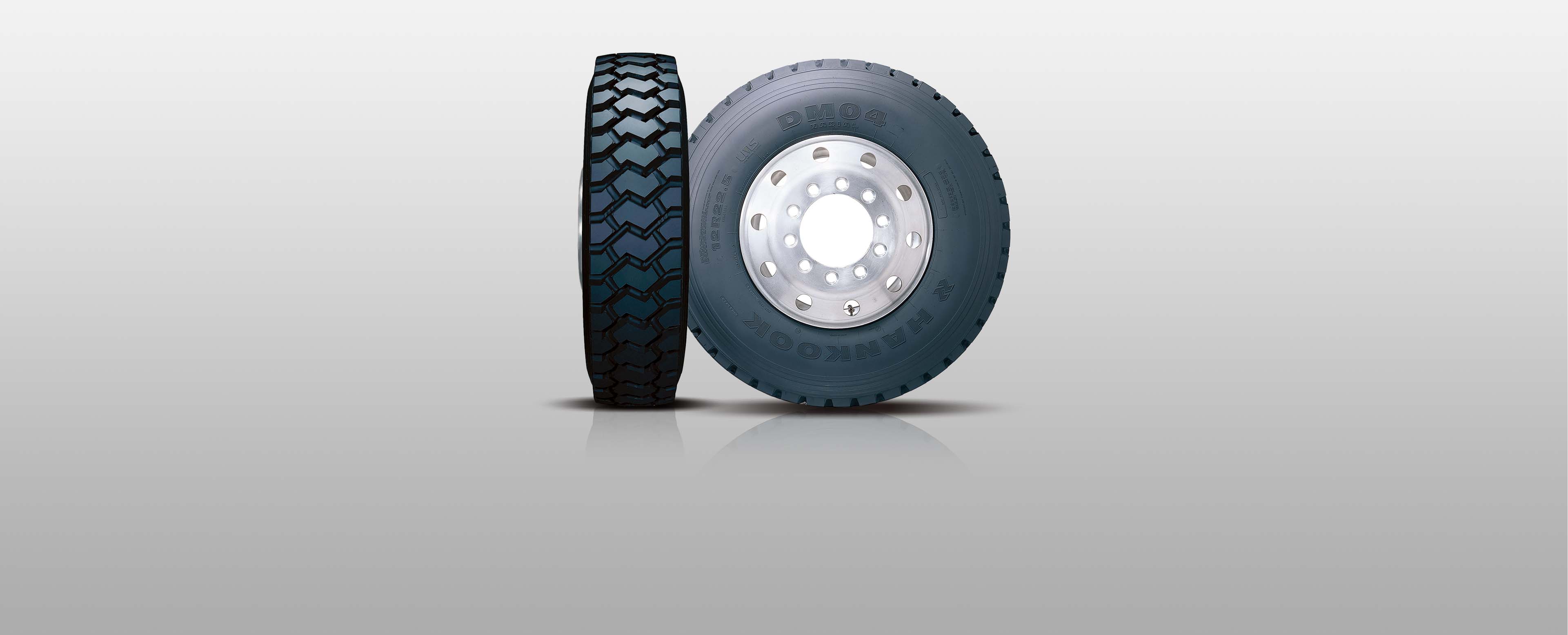 Hankook Tire & Technology-Tires-Smart-DM04-Strong driving power in the mud and constrution sites
