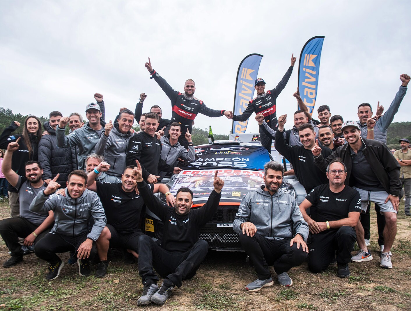 Gil Membrado wins the Spanish Rally Championship with Hankook