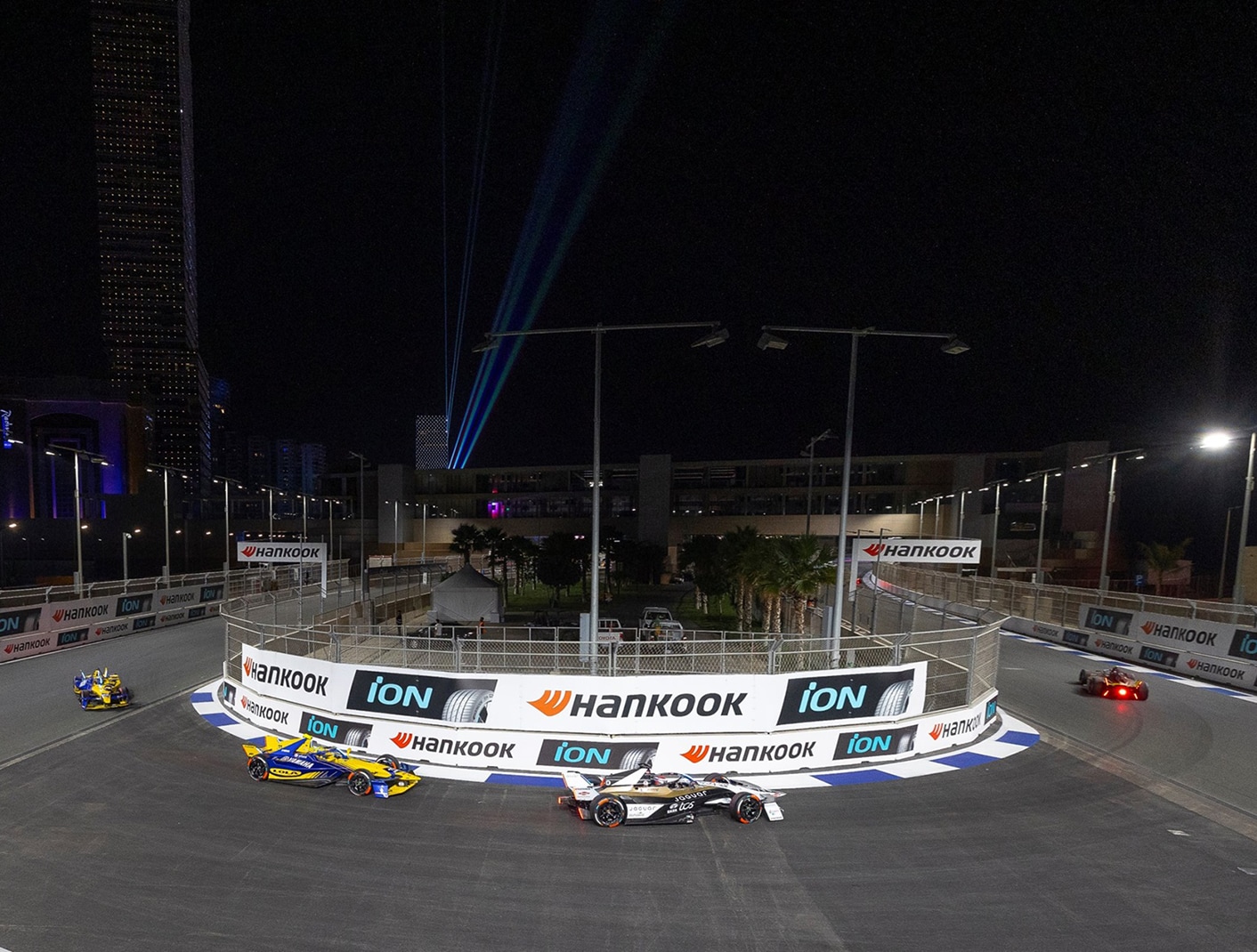 Hankook Lights Up the Red Sea Coast for Formula E Jeddah E-Prix’s Night Racing Challenge